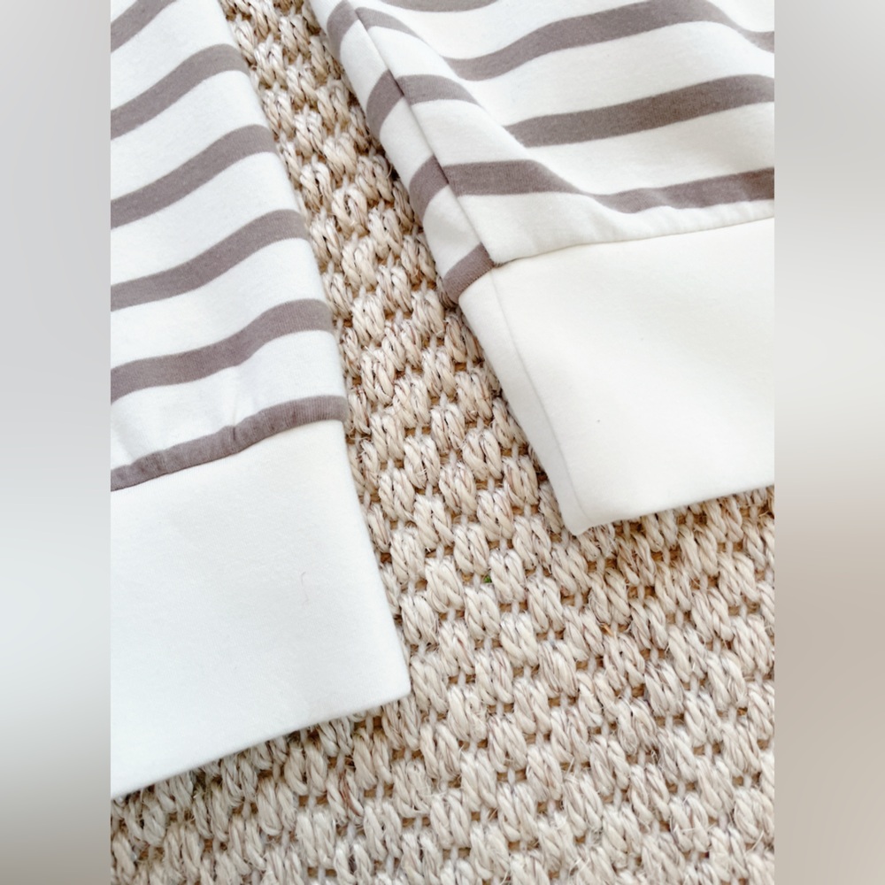 ✨ SPANX AirEssentials Striped Pullover Sweatshirt… - image 8